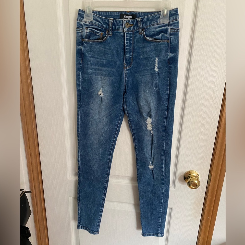 Wax jeans skinny jeans